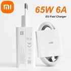 Быстрое зарядное устройство Xiaomi 65 Вт QC 4,0 + турбозарядный адаптер для ноутбука, планшета, зарядка для Xiaomi mi 10 pro Redmi note 9 pro mi 9 K30 30s