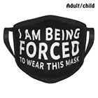 Мне приходится носить эту маску против пыли, многоразовая маска для лица сделай сам, устойчивая к бесполезному лицу, маска для лица, общественная дистанция