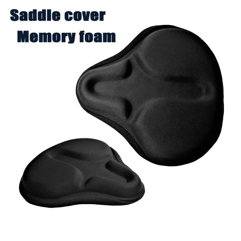 

Soft Replacement Bicycle Seat Cover Thicken Padded Bike Saddle Cushion Cycling 24BD