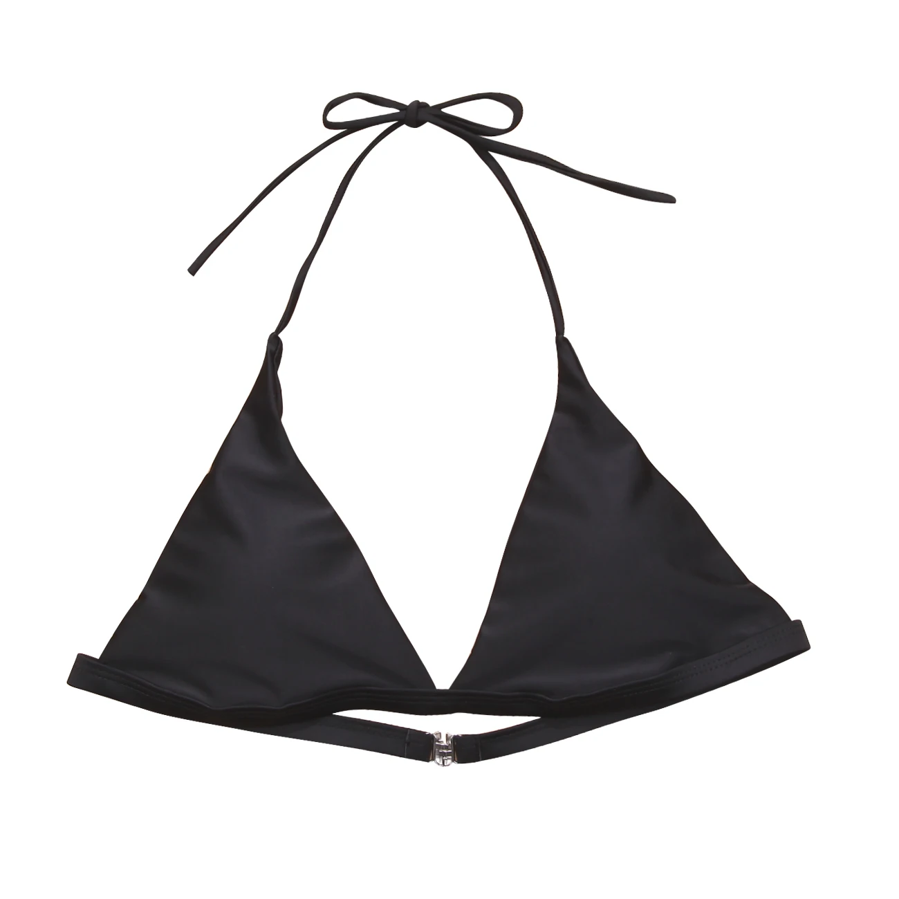 Сексуальный Женский Повседневный базовый купальник с лямкой на шее эффект пуш-ап