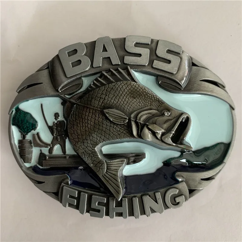 Retail Fashion Men Cool 3D Silver Fish Belt Buckle With Oval Metal Woman Man Buckles Jewelry Accessories Fit 1.57in Wideth | Дом и сад