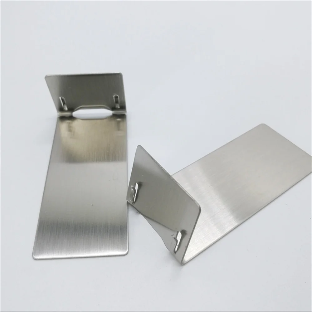 Стальная L-образная подставка с длинным основанием держатель для столешницы