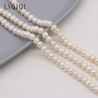 lvqiqi natural freshwater pearl abacus beads exquisite pearls for jewelry making diy charm bracelet necklace earring accessories