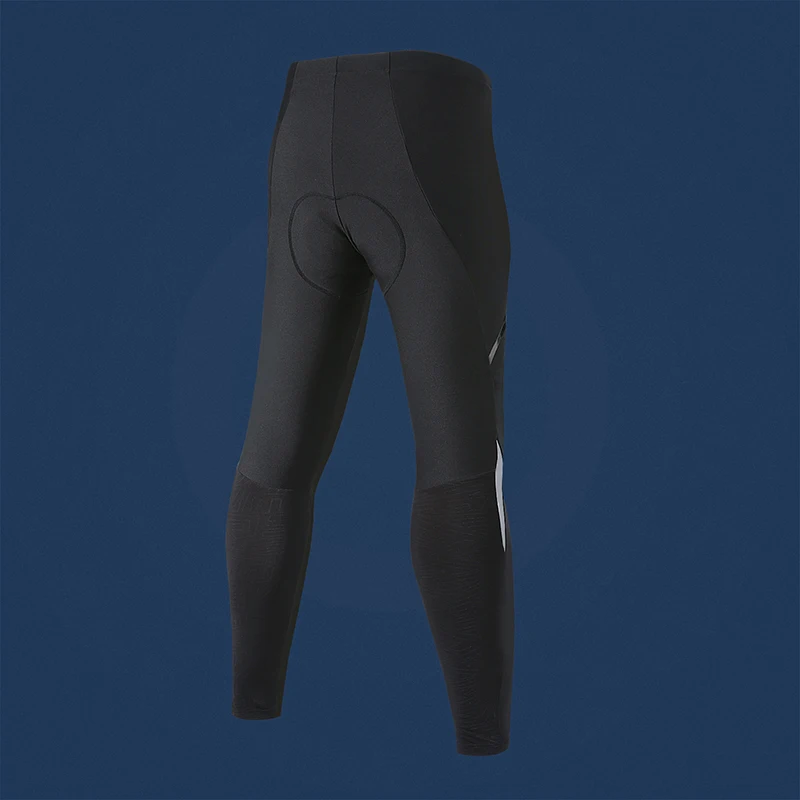 Зимние мужские велосипедные брюки Santic флисовые спортивные Светоотражающие