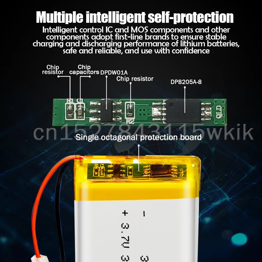 303035 3 7 в 350 мА · ч Φ для MP3 MP4 MP5 GPS LED DVD Bluetooth-динамик гарнитура литий-ионный