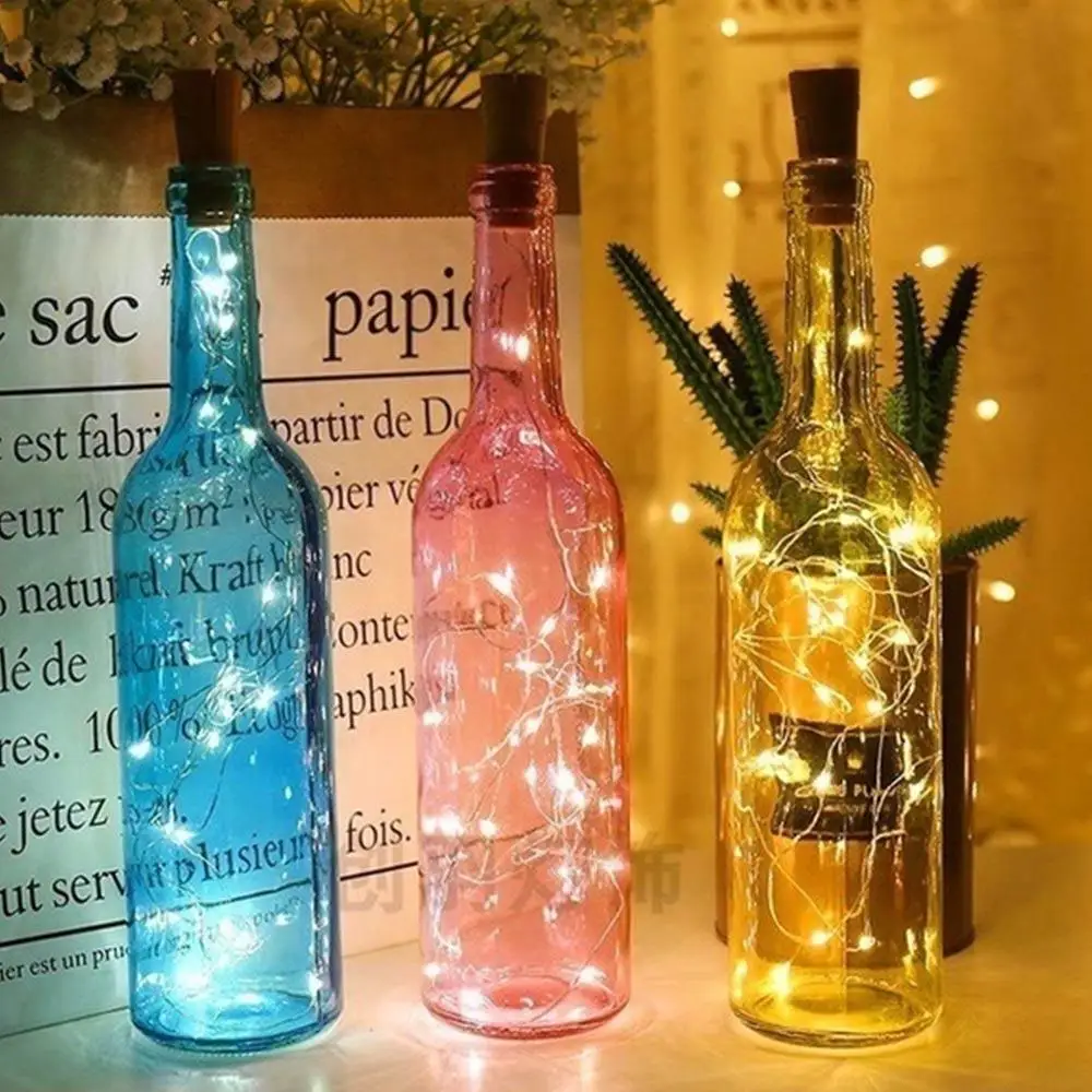 

LED Light Solar Light Light Cork Wine Bottle Energy Saving Lamp