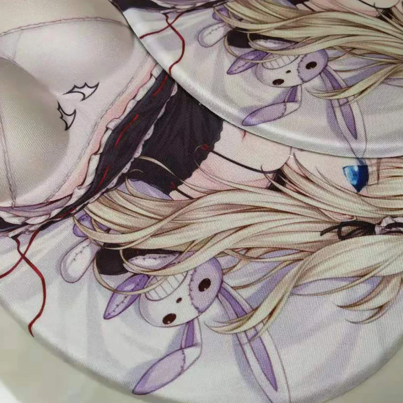 PINKTORTOISE коврик для мыши картонная 3D Грудь Коврик силиконовая подставка запястья