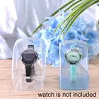Стеллаж для наручных часов, прозрачный пластиковый держатель для часов, акриловый демонстрационный чехол