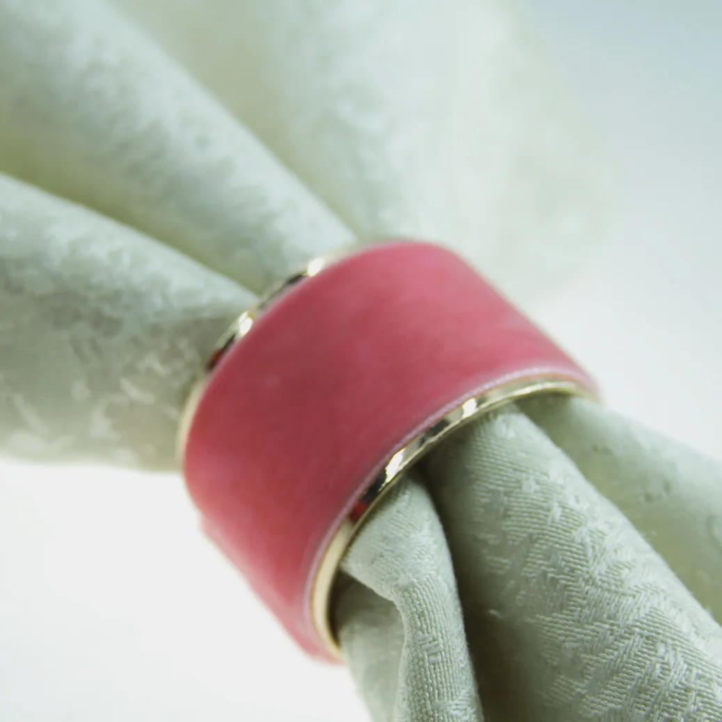 qn19101407 free shipping velvet gold metal napkin ring for wedding, napkin decoration 12 pcs qn19101401 - Цвет: qn19101407