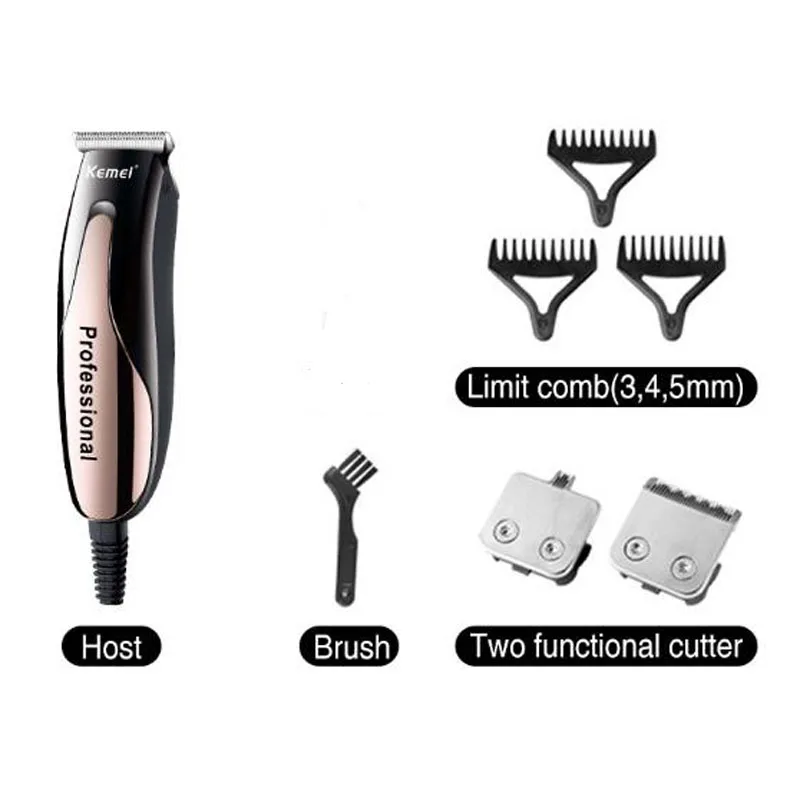 Триммер для волос kemei быстрое электрическое устройство стрижки машинка масляной