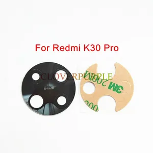 1x For Redmi K30 Pro Back Camera glass lens cover with sticker Replacement Parts for Xiaomi Redmi K30 Pro
