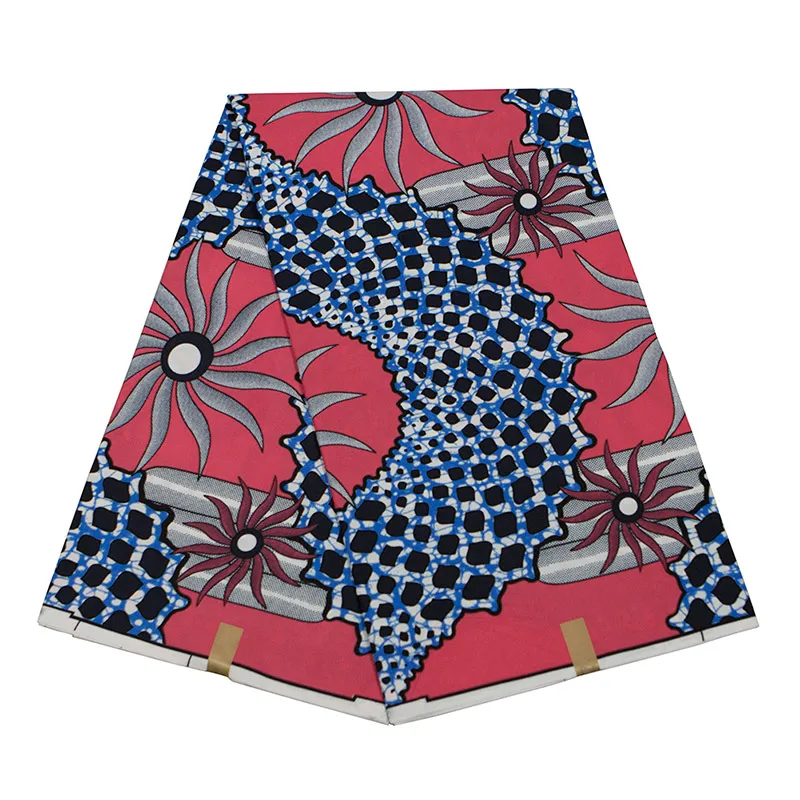 

african fabric wax print 100% polyester ankara 6yards african ankara wholesale polyester wax fabric for african dress