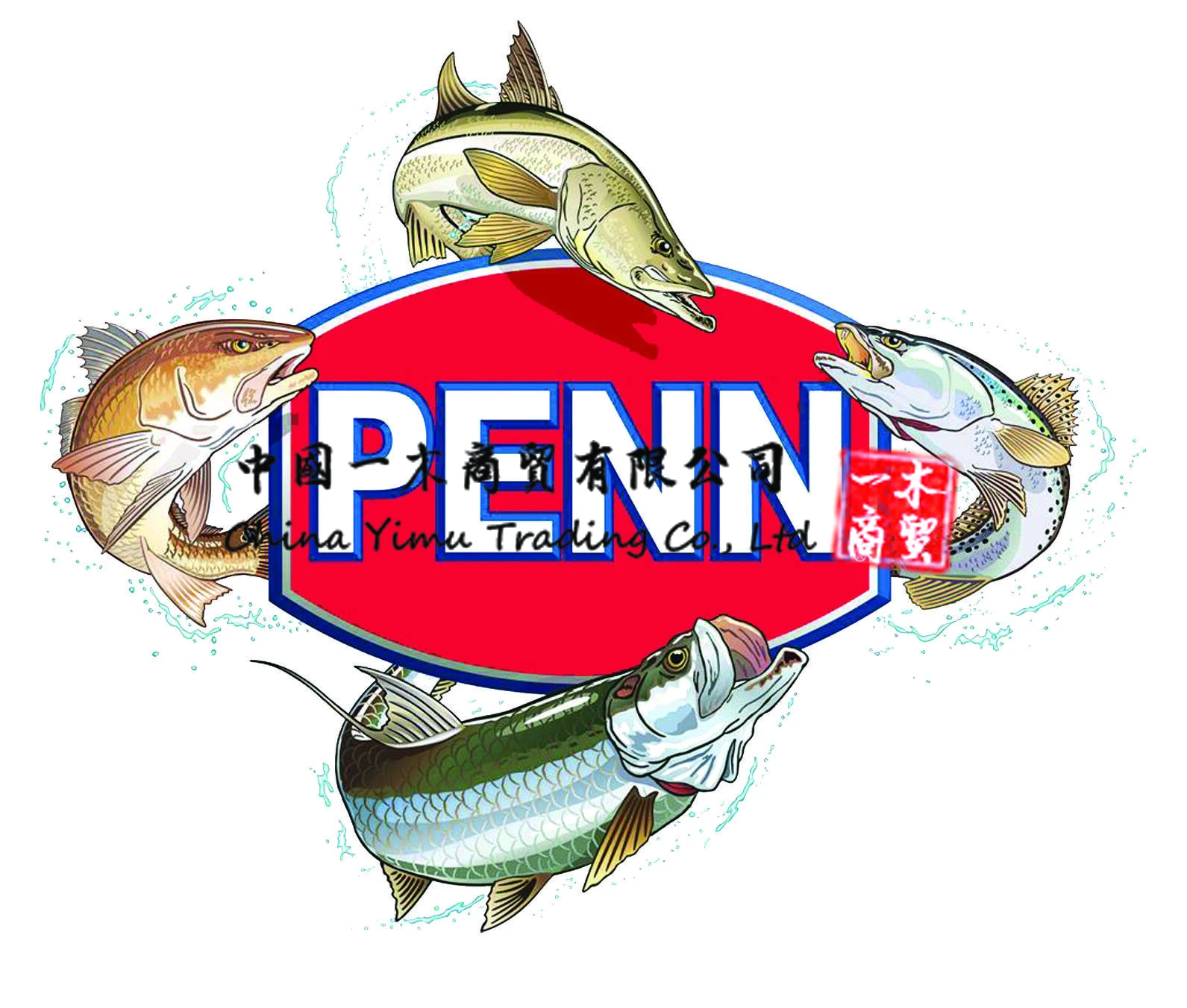 

Car Decals Suitable For Penn Fishing Sticker Lake Mix Trout Decal Label Decal Lure Reel Tackle Box Usa