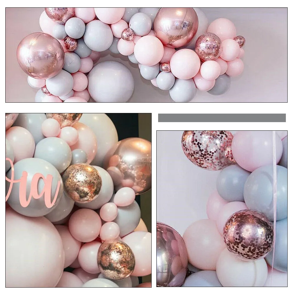 

169PCS/Set Balloon Chain Package Latex Balloon Set Birthday Wedding Room Layout Party Decoration Supplies Fantasy Accessories
