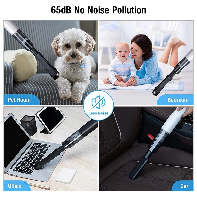 

Vacuum Cleaner with High Power and Fast Charging Portable Lightweight and Powerful Suction Cup Handheld Vacuum Cleaner