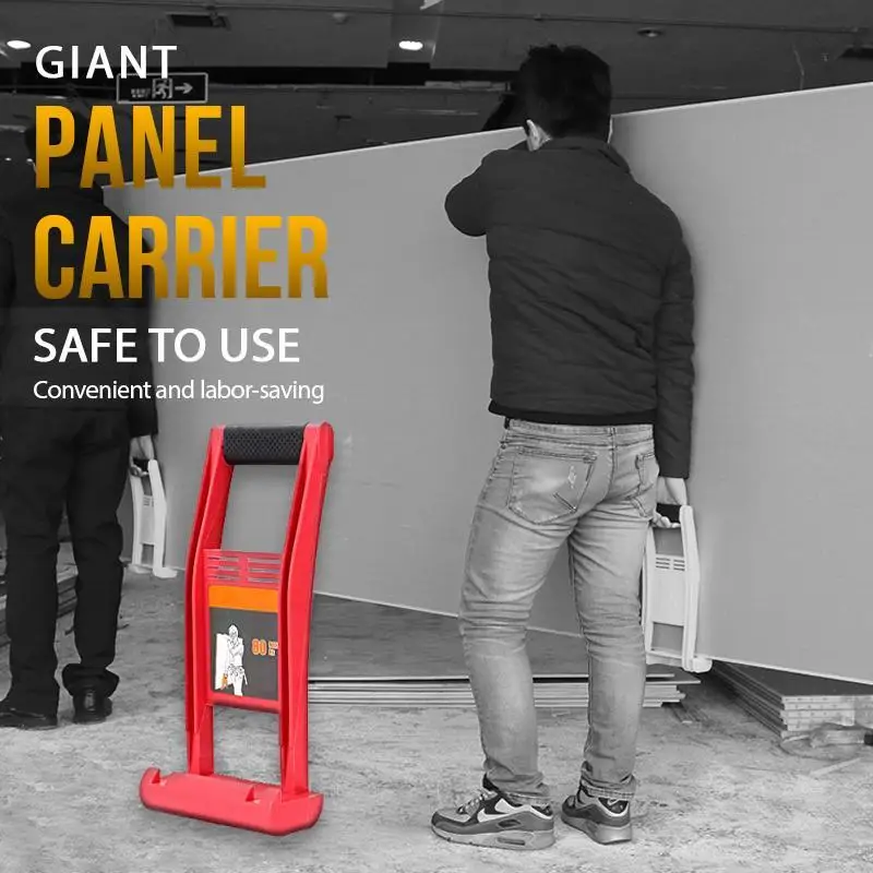 

Giant Panel Carrier Handling Wooden Board 80kg Load Tool Panel Carrier Plier Drywall Handle Plywood Bedspread For Carrying NEW