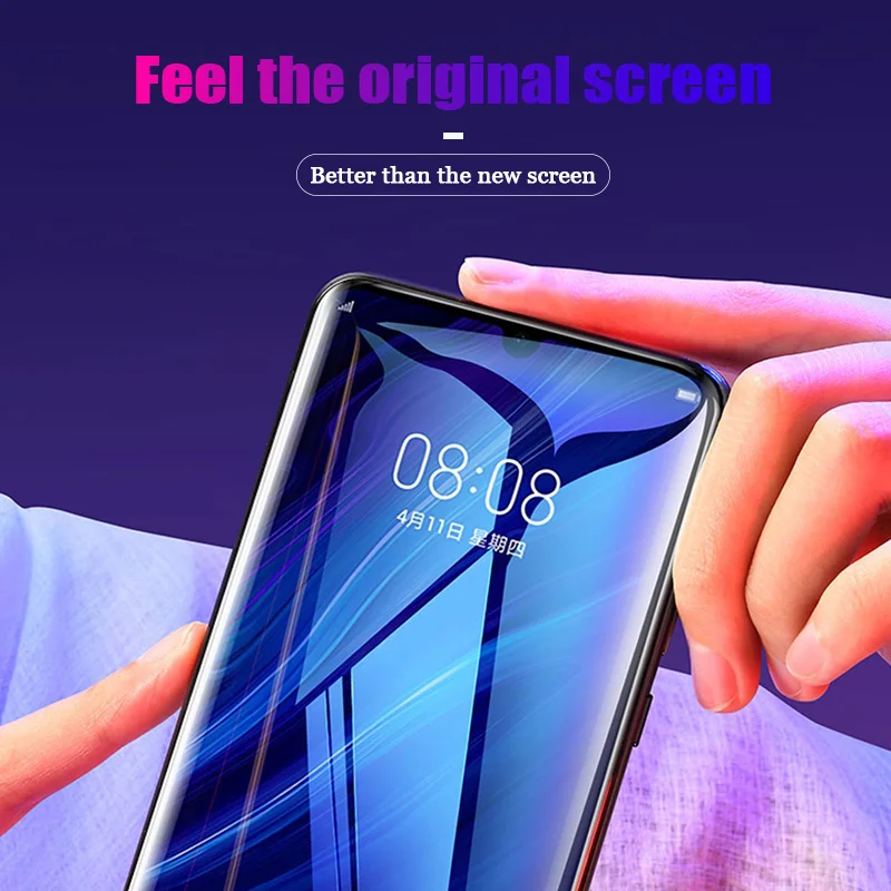 9D полное покрытие экрана протектор стекло для Huawei Y5 Y6 Y7 Prime Pro Y9 задняя камера - Фото №1