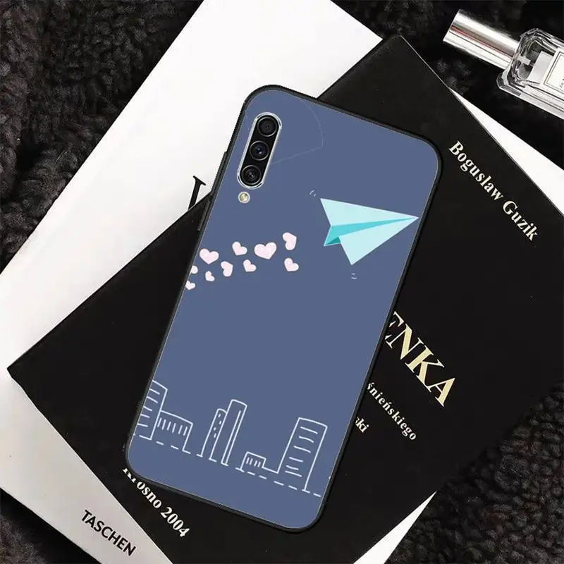

Paper airplane Phone Cases For Samsung galaxy S 7 8 9 10 20 edge A 6 10 20 30 50 51 70 note 10 plus