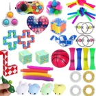 Игрушка-антистресс, набор игрушек, эластичная сетка, мраморный рельеф, подарок для взрослых, для девочек и детей, сенсорная игрушка-антистресс