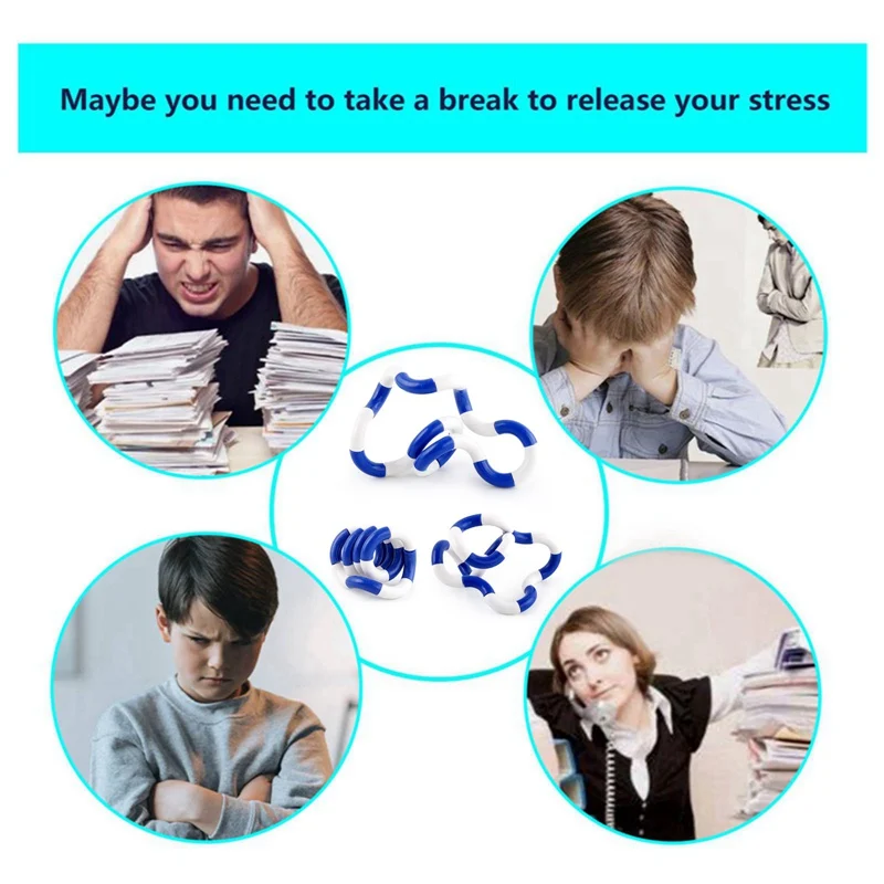 

Variety Of Twisting Winding Toy Stress Relief Boring Deformation Rope Adult Decompression Vent Toy Young Adult