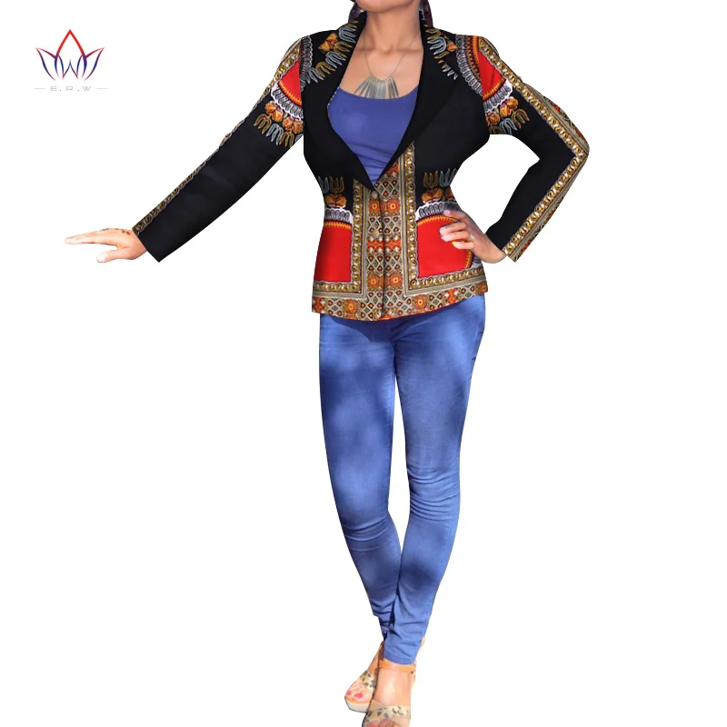 Одежда в африканском стиле женские рубашки топ с естественной талией