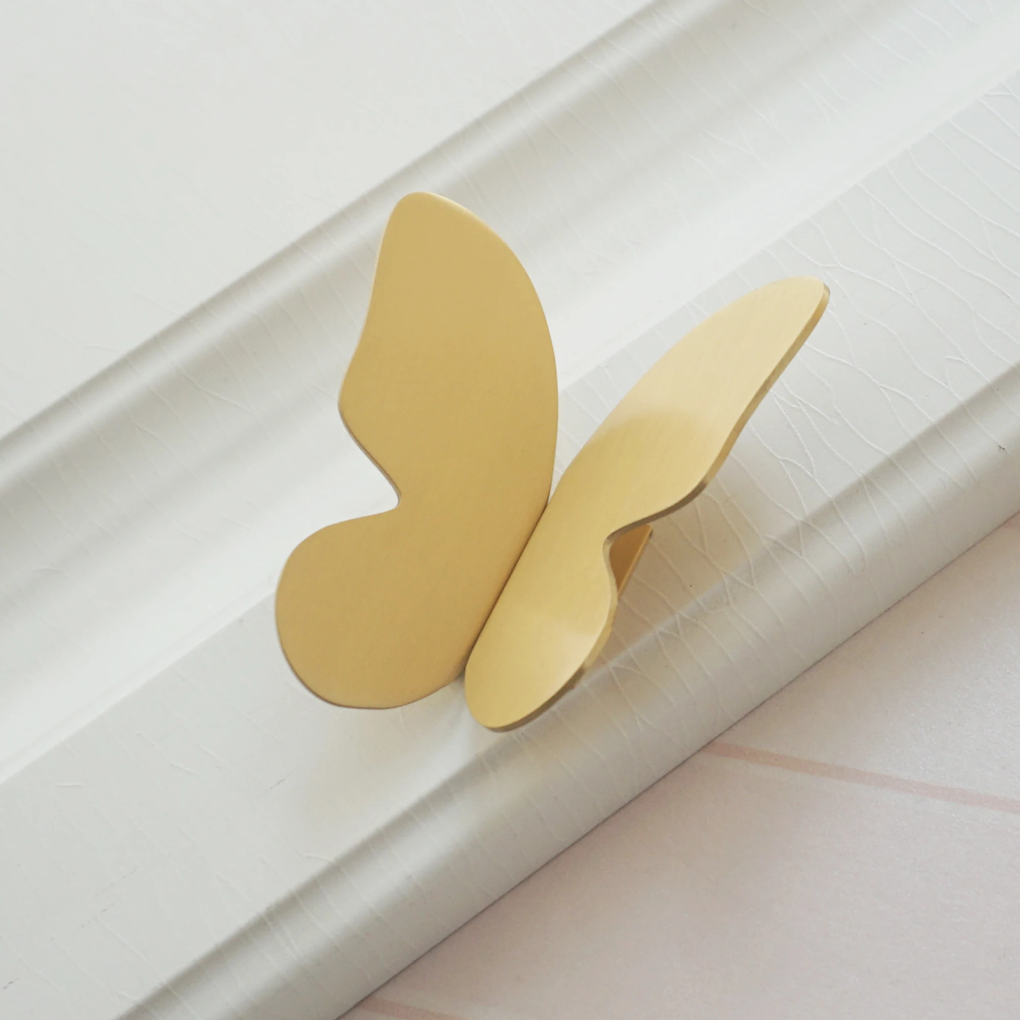 Медь Batterfly ручки для ящика комода латунная ручка двери шкафа уникальные детской