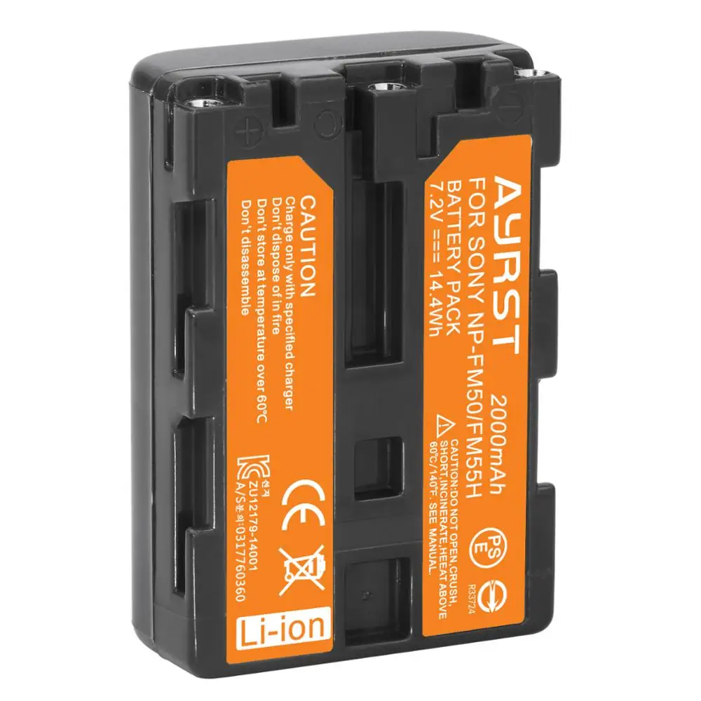 2000 мА/ч NP-FM50 NPFM50 NP Батарея + USB зарядное устройство для Sony NP-FM51 NP-FM30 NP-FM55H CD-TRV108 DCR-PC101