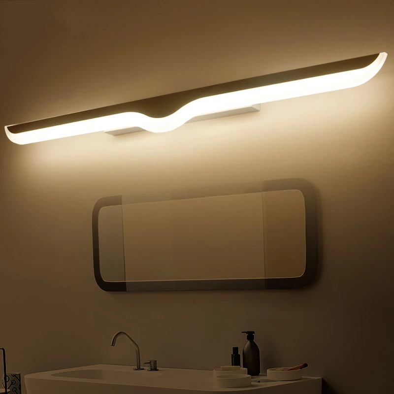 

Modern LED vanity Mirror Lights 0.4M~1.2M wall lamp Bathroom bedroom headboard wall sconce lampe deco Anti-fog espelho banheiro