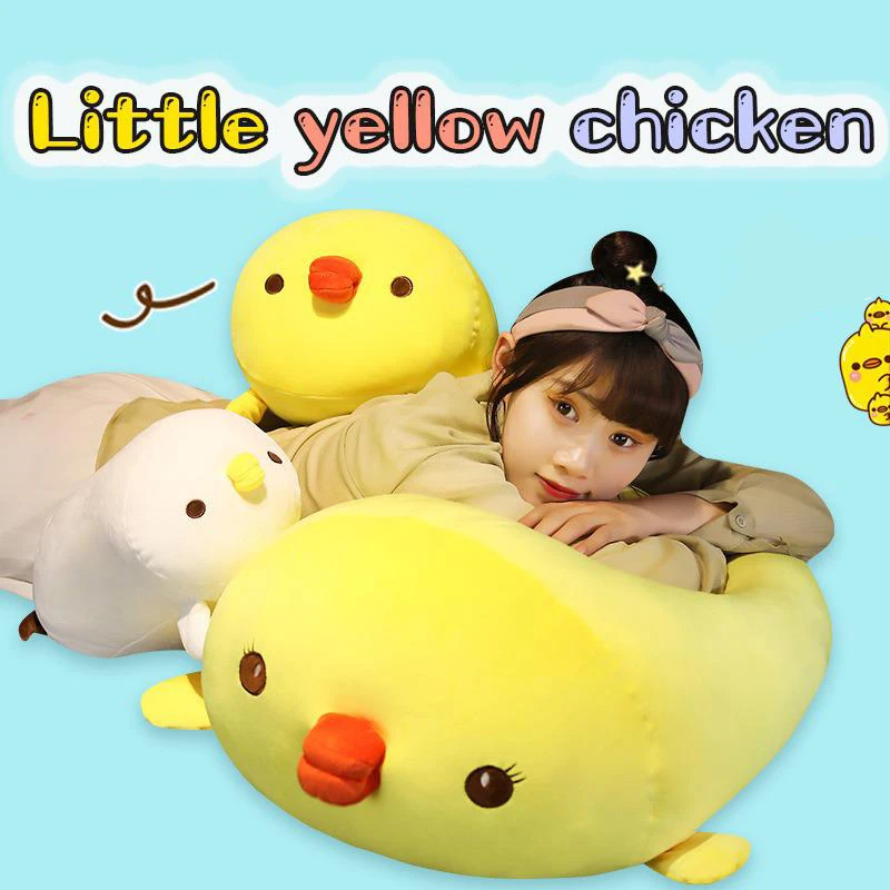 

Симпатичная мягкая хлопковая куриная Подушка, 25-90 см