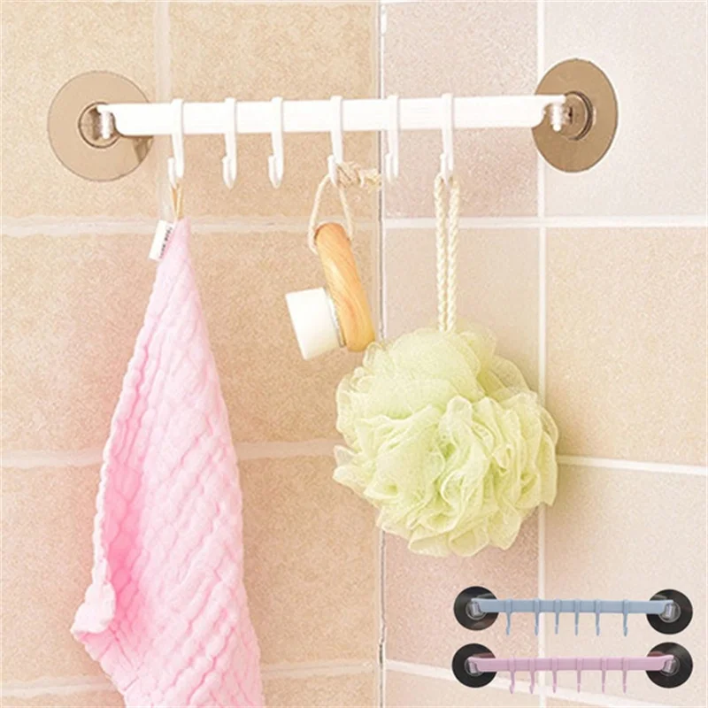 

Rustproof Bathroom Tools Towel Organizer Shelf Key Hooks Kitchen Organizer Closet Storage Rack Bathroom Accessories