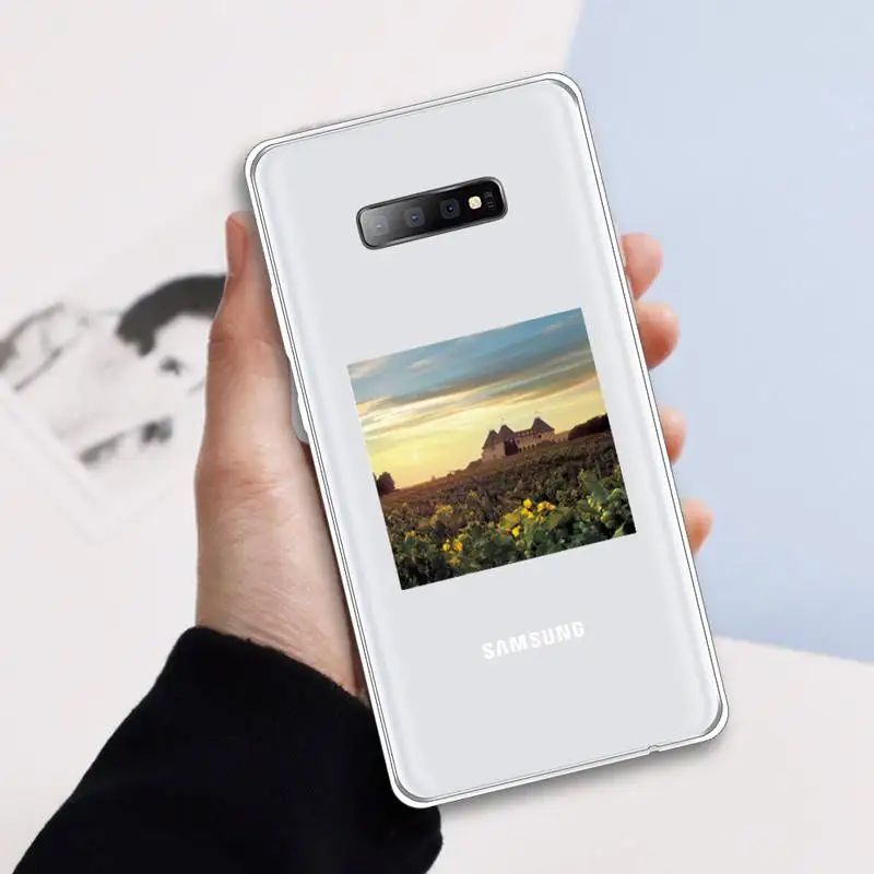 

Cottagecore Style painting Phone Case Transparent For Samsung Galaxy A 71 21s S note 8 9 10 plus 20 ultra