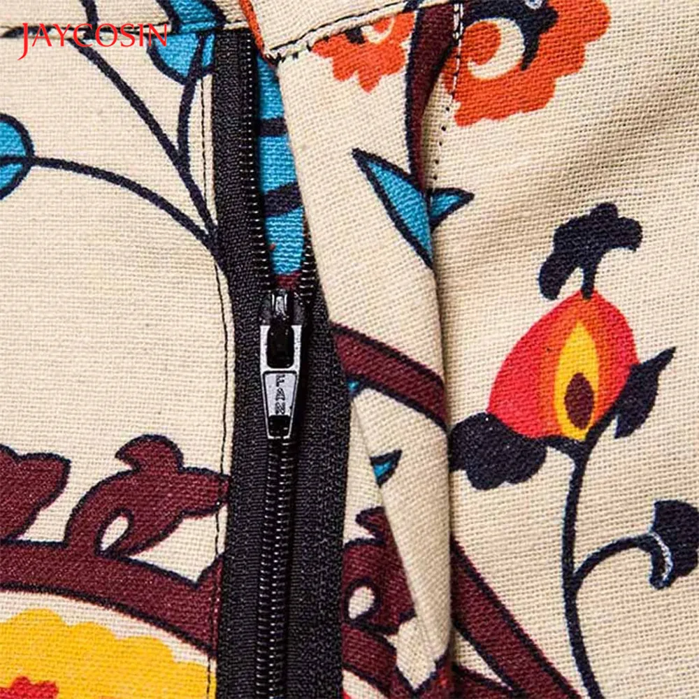 Мужские брюки Joycosin повседневные разноцветные с цветочным принтом для ночного