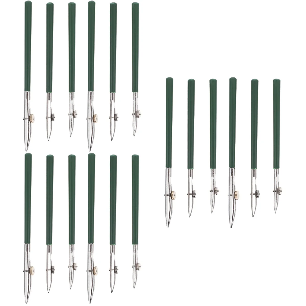 

18 Pcs Art Ruling Pens Straight Line Pens Adjustable Drawing Pens (Random Color)