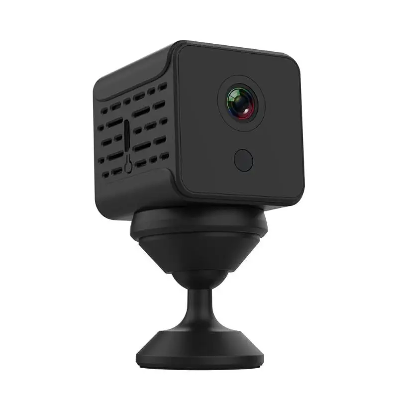 A12 WiFi мини камера 1080P Full HD ИК ночного видения Видеокамера портативная Мини Компьютерная веб-камера Домашняя безопасность IP камера - Цвет: Черный