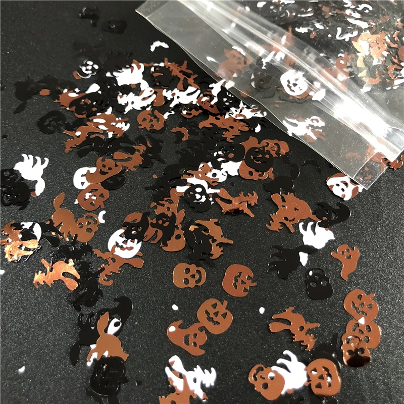 Голографическая форма для летучих мышей черный лазер с блестками макияжа