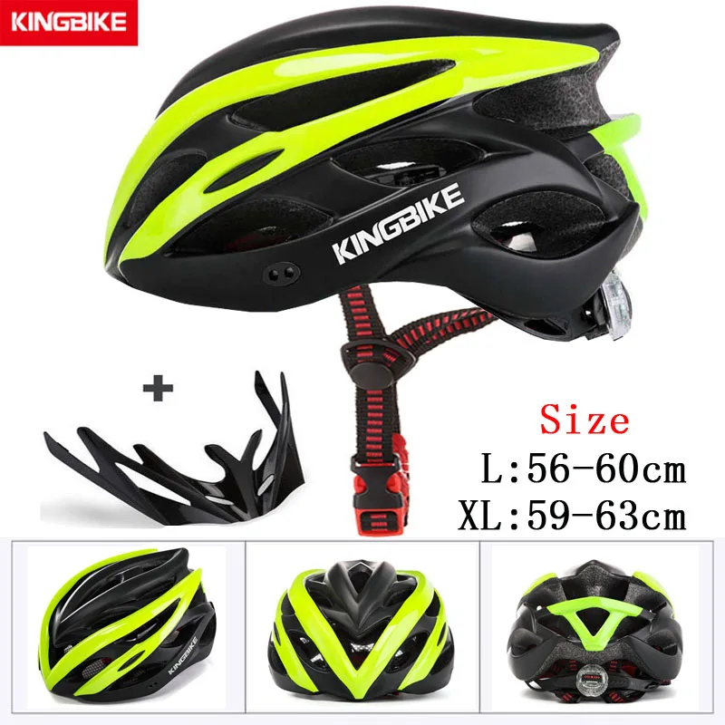 A-872-green KINGBIKE, хит, велосипедный шлем для мужчин и женщин, MTB, шоссейные велосипедные шлемы, ультралегкие, цельно формованные, EPS+ PC, велосипедный шлем, Capacete, Ciclismo - Цвет: A-872-green