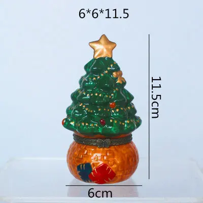 Европейский стиль, керамический чехол для рождественской елки, украшения для дома, фарфор, украшение, аксессуары, подарок для девочек - Цвет: Round bottom tree