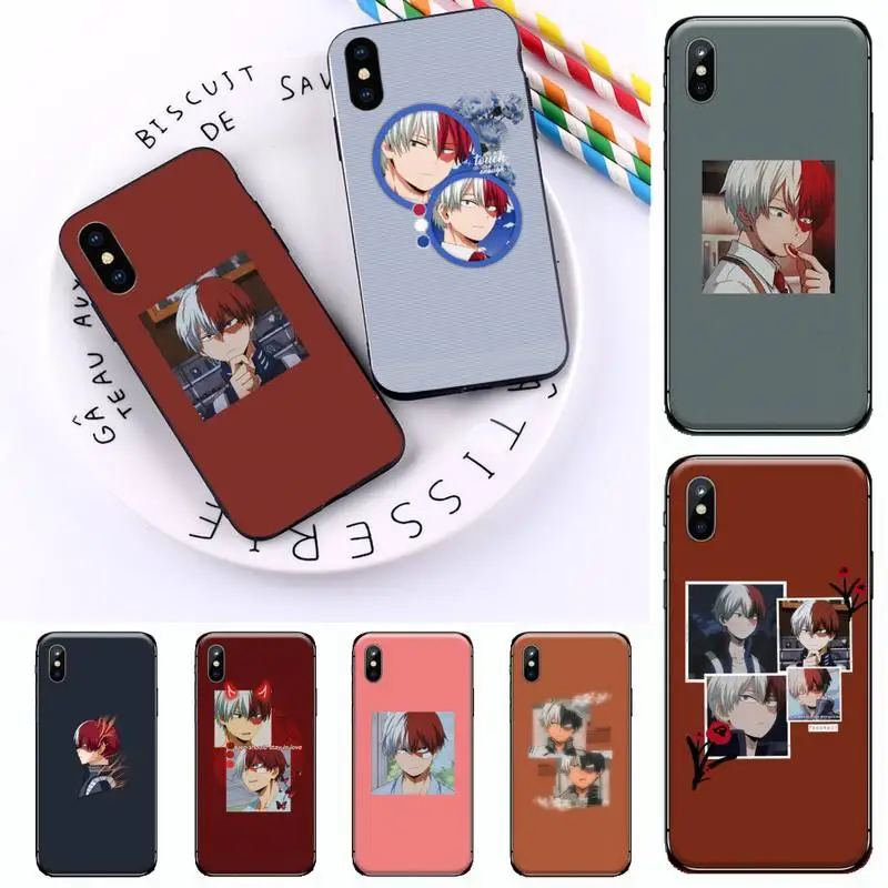 

Shoto Todoroki My Hero academia Phone Case For iphone 12 11 13 7 8 6 s plus x xs xr pro max mini