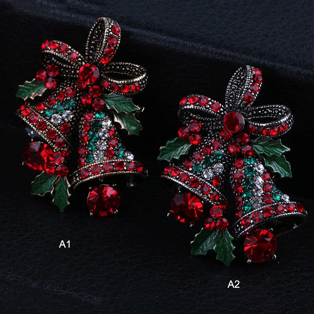 Модная брошь на булавке Женская Брошь Рождественский колокольчик модели