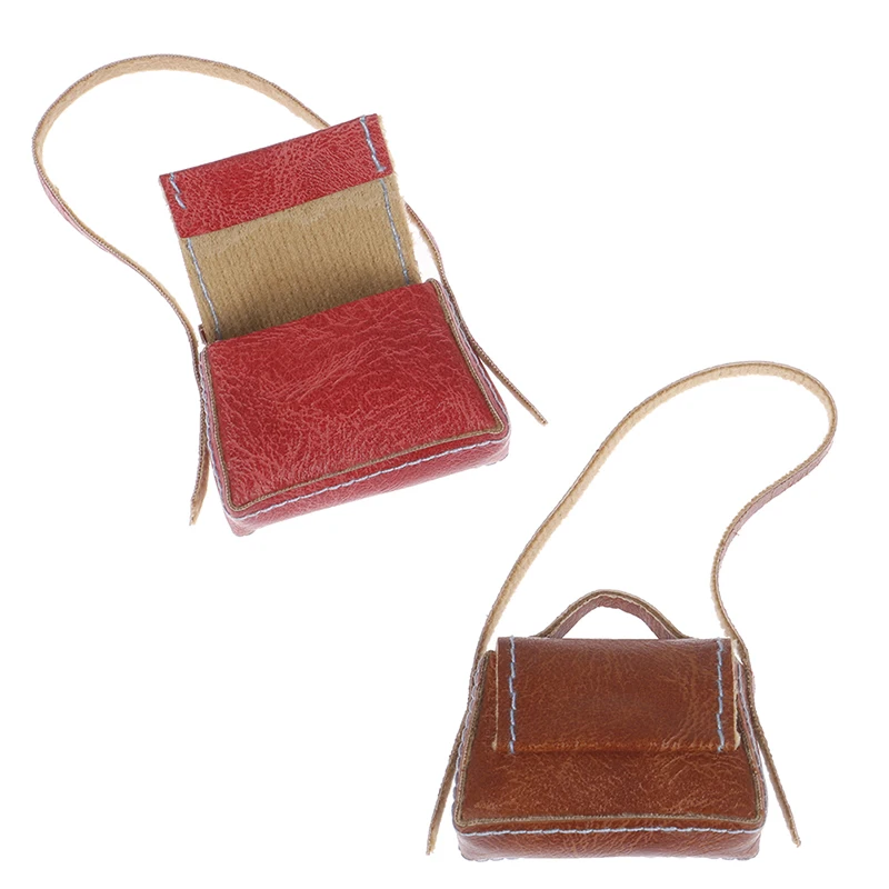 

Fashion 1/6 1/12 Doll Accessories Dollhouse Miniature Shoulder Bags
