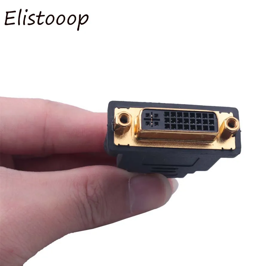 Аудиокабель HDMI-DVI HD 1080P штекер-гнездо Позолоченный 24 + 5 адаптер преобразователя