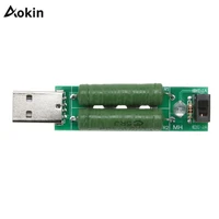 new mini usb load resistance power resistors mobile power aging module 2a 1a with a switch 10w 5r
