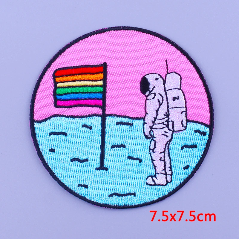 

Outdoor Adventure Embroidered Patches For Clothing Badges Traveler Mountain Wild Patch For T-shirt Iron On Patches On Clothes