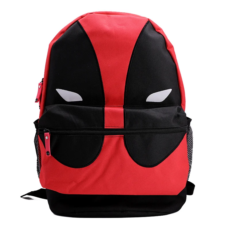 Marvel Deadpool Loungefly Backpack Standard Deadpool Oxford Fabric Backpack School Backpack