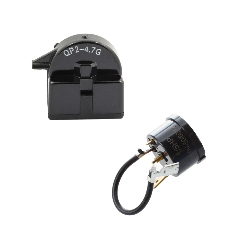 3 шт. аксессуары для холодильного компрессора: 1 HX1/5HP термозащита от перегрузки и 2