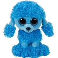 new 615cm ty beanie boos big eyes blue curly poodle plushie cute doll decor toys boys girls child birthday christmas gift