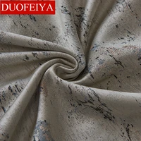 monochrome luxury simplicity sunshade sun insulation curtain blackout curtains for bedroom living room customization sales