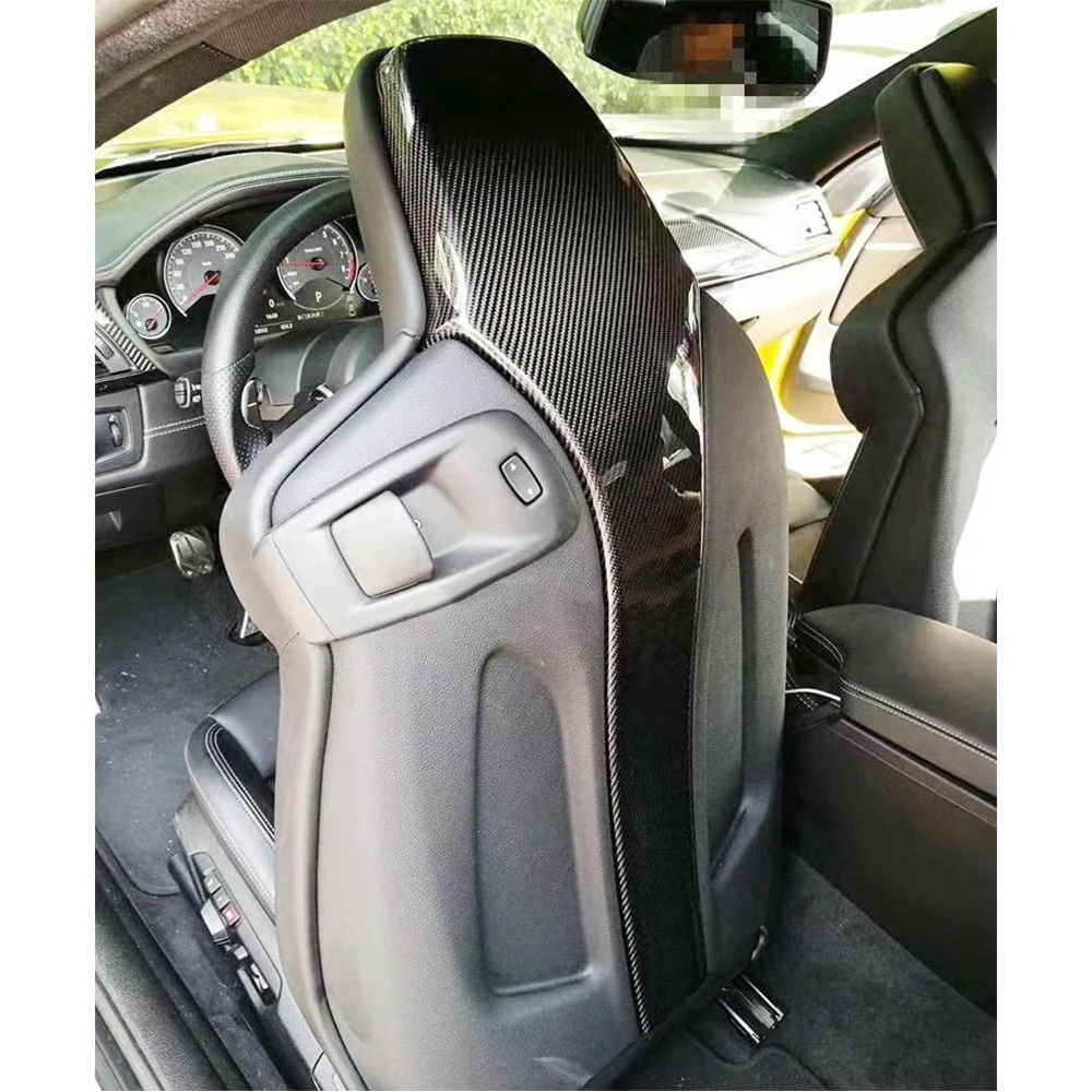 Чехлы из углеродного волокна для заднего сиденья BMW F80 M3 F82 F83 M4 F87 M2C 4 двери 2 2014