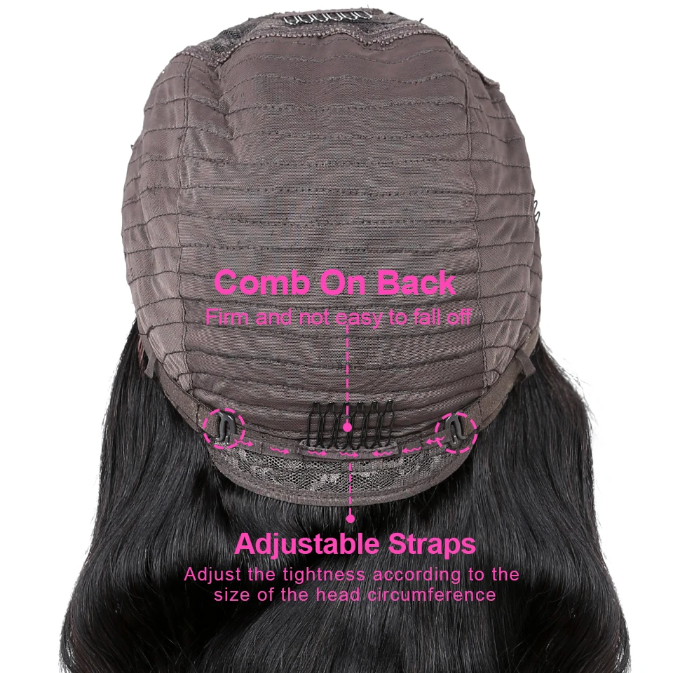 Бразильский парик с U образной кутикулой парики из человеческих волос для черных