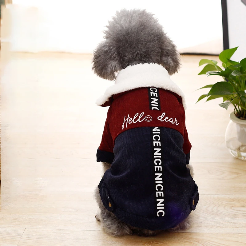 

Dog Accessories for Small Dogs Luxury Dog Clothes for Small Dogs Pet Clothing For Animal Pug Pets Acessorios Pomeranian Corgi